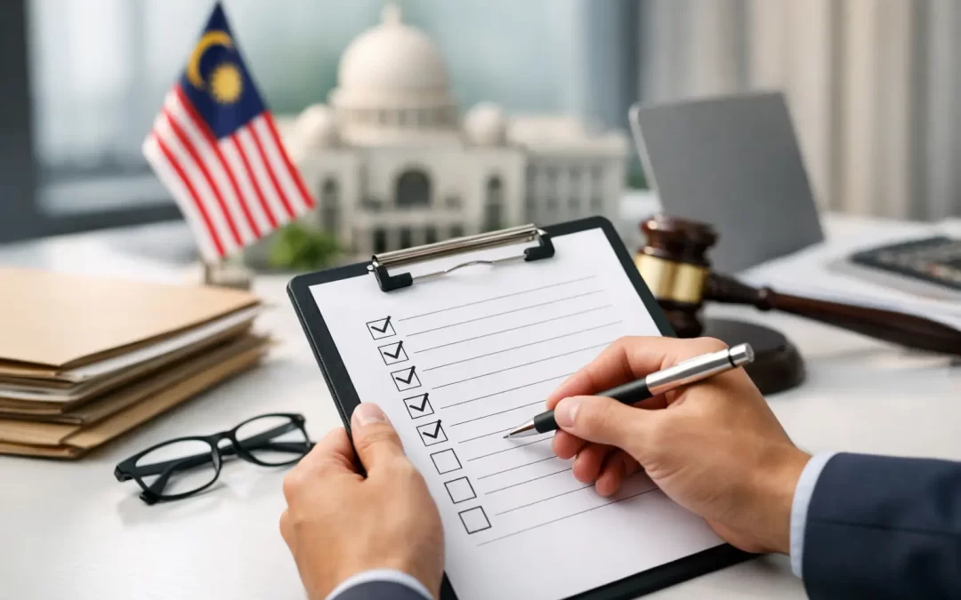 Checklist Pematuhan Pembekal Kerajaan